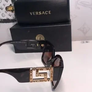 NEW AUTHENTIC Versace Tortoise Shell Sunglasses VE4402 8788 NEW AUTHENTIC VERSACE TORTOISE SHELL SUNGLASSES VE4402 8788  main image 3